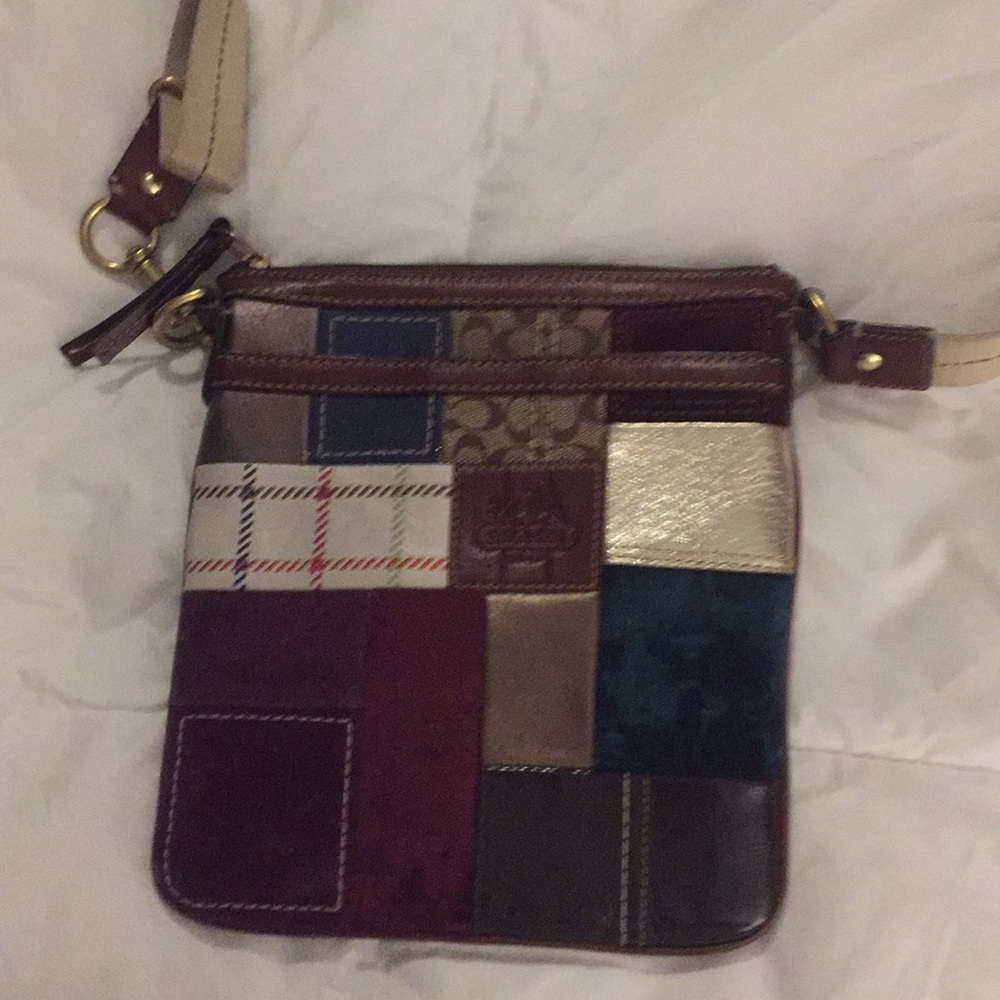 Coach cross body purse